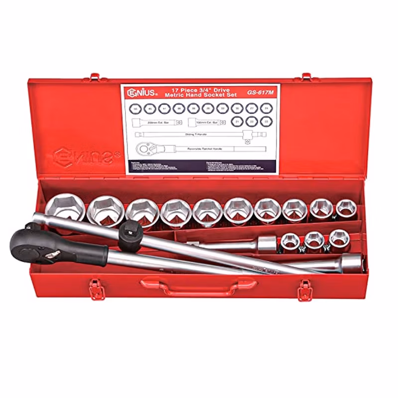 GENIUS/天赋 英制套筒扳手组（20件套） GS-320S