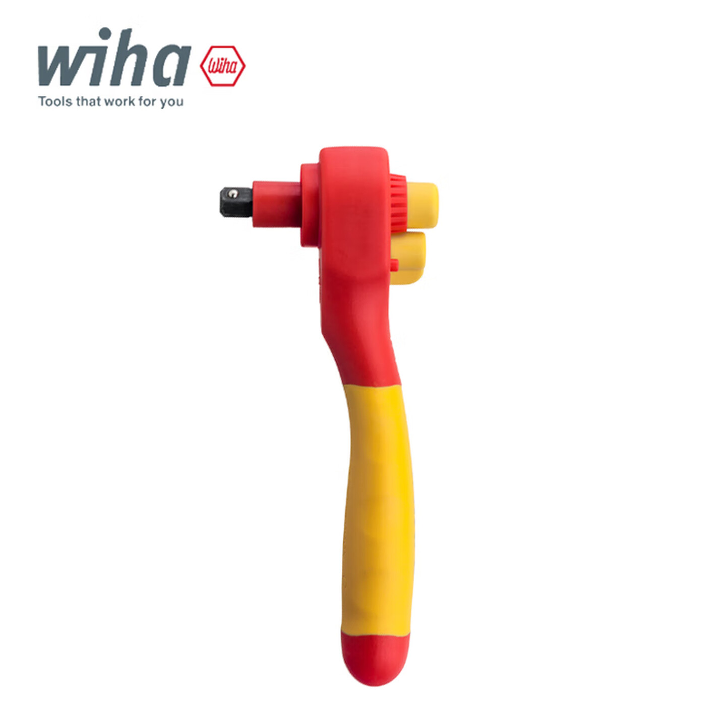 WIHA/威汉 3/8“电工绝缘棘轮扳手 43052