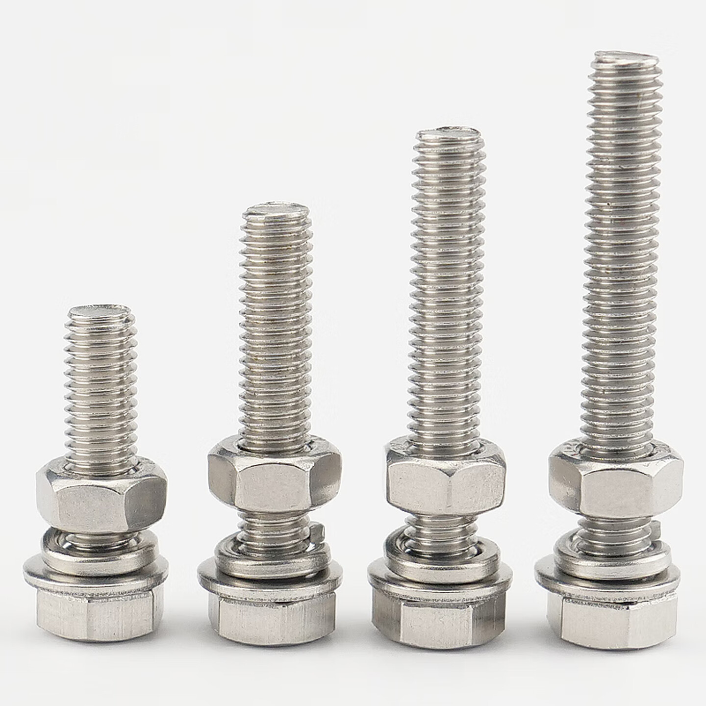 海斯迪克 4.8级碳钢六角螺栓 全牙本色GB30 HKsq-369 M14×80(P2.0)20个