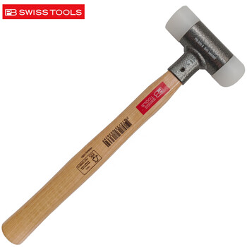 PB SWISS TOOLS/ 瑞铂 尼龙头木柄反弹锤35 PB 300.4