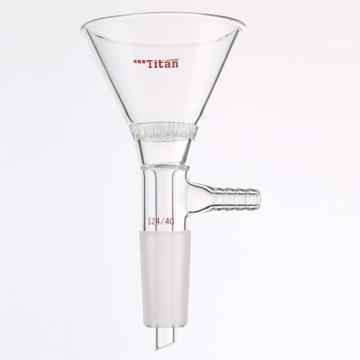 Titan/泰坦 玻璃滤板漏斗，磨口：24/40，外径：75mm 特优级，TF932475，1个 TF932475