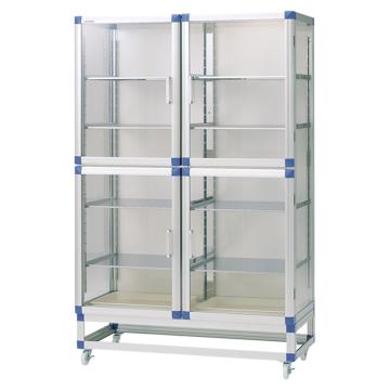 ASONE/亚速旺 防静电防潮箱(干燥剂式),防静电PVC材质,8隔板,SD-WSEN,1-6129-12,运费需另算 1-6129-12