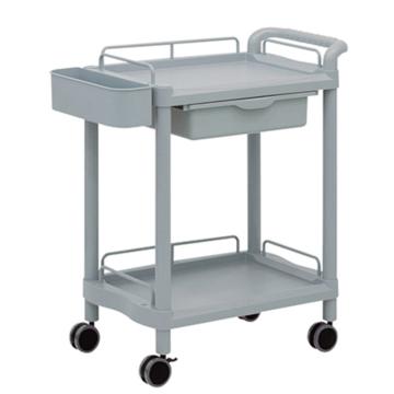 ASONE/亚速旺 仪器设备配套移动车(带抽屉)，全塑料结构，防磕碰，MP61AG，3-6499-01 3-6499-01