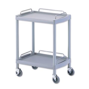 ASONE/亚速旺 全塑料移动车,实验用台车,防磕碰,无抽屉,Y201E,8-8720-02 8-8720-02