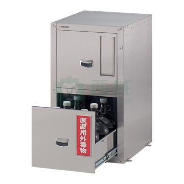 ASONE/亚速旺 SUS安全柜(加仑瓶型) GU-3E(1个),3-5017-21,运费需另算 3-5017-21