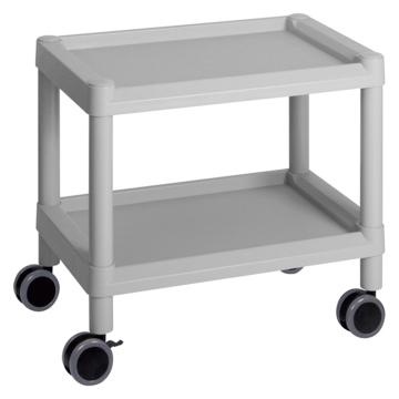 ASONE/亚速旺 移动车(低地板型)，全塑防磕碰，645×447×492mm，MC20（灰色）,3-6502-02 3-6502-02