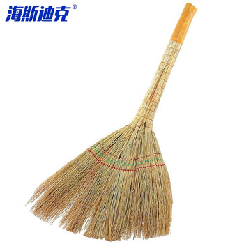 海斯迪克 gnjz-1213 小区清洁扫帚 扫把笤帚 扫帚环卫扫把 学校单位清洁扫帚 高粱扫把（颜色随机）