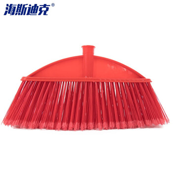 海斯迪克 HKQS-102 开丝硬毛塑料扫把 莲花开丝扫把头(无杆)33cm毛宽