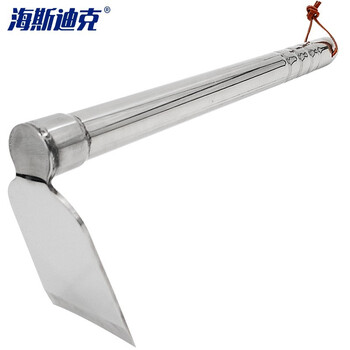 海斯迪克 HKxy-36 园艺工具 洋镐小耙子锄头 不锈钢圆柄除草工具 单用锄