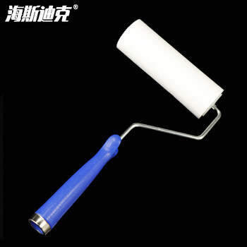 海斯迪克 HKZX-46 PE手动清洁粘尘滚筒 洁净室无尘室电子厂使用清洁工具 6英寸套装（手柄+滚筒）