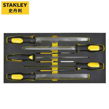 STANLEY/史丹利 EVA工具托组套-8件锉刀 90-038-23