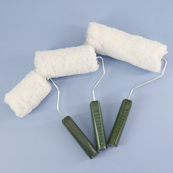 海斯迪克 HKZX-14 滚筒刷 中长毛滚刷 乳胶漆油漆涂料滚刷 刷墙工具 9寸（5把）