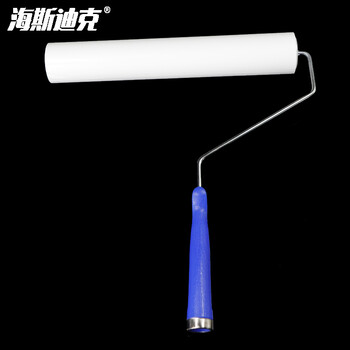 海斯迪克 HKZX-46 PE手动清洁粘尘滚筒 洁净室无尘室电子厂使用清洁工具 12英寸套装（手柄+滚筒）