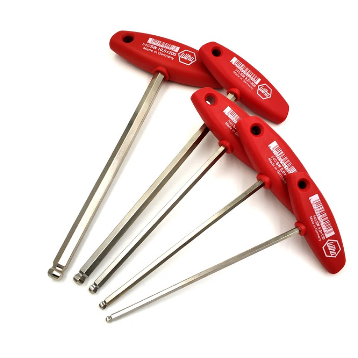 WIHA/威汉 镀镍球头T柄内六角扳手 04111