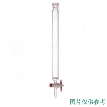 ASONE/亚速旺 砂芯层析柱(磨口·四氟旋塞) φ60×φ52×500mm 2429，CC-6662-17 CC-6662-17