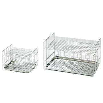 ASONE/亚速旺 量筒架,量筒盛放框,底部带接水盘便于保存和干燥,小和中尺寸用,2-722-01 2-722-01