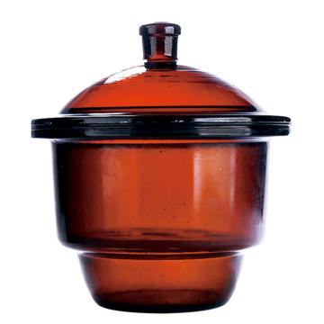 ASONE/亚速旺 经济型玻璃干燥器(棕色),用于保存对湿敏感性的物质,CC-4586-02 CC-4586-02