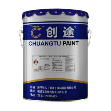 创途/CHUANGTU 硝基外用磁漆 黑色 3.3kg/桶