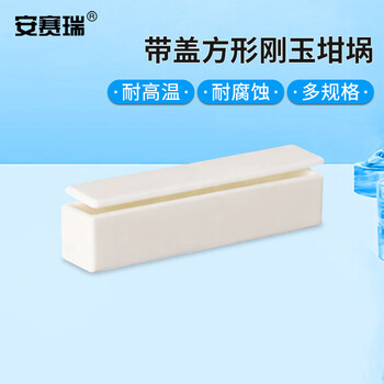 安赛瑞 方形刚玉坩埚 100x20x20mm（个） 6A01198