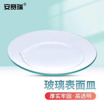 安赛瑞 表面皿 实验室玻璃结晶皿 透明烧杯盖蒸发皿 90mm （个） 6K00050