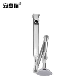 安赛瑞 万向排气罩 实验室吊顶吸风罩 抽气罩 定位吸烟管集气罩 可转动 铝合金+PP 75管径（套） 601441