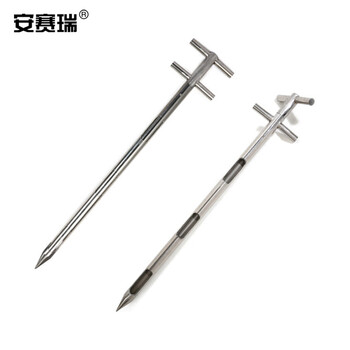 安赛瑞 分层取样器 不锈钢水泥粉末谷物粮食抽采管 长度1.2m 直径25mm（个） 6F00081