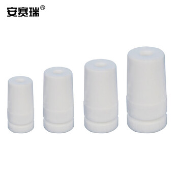 安赛瑞 搅拌套塞 标准口塞四氟搅拌塞密封塞四氟塞子 29# 孔径8mm（个） 600353