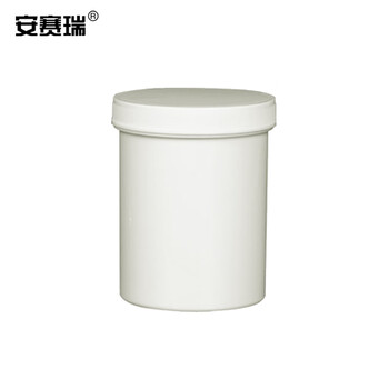 安赛瑞 塑料广口分装瓶（5个装）实验室大口粉末瓶取样瓶留样瓶油墨罐 150ml（包） 600464