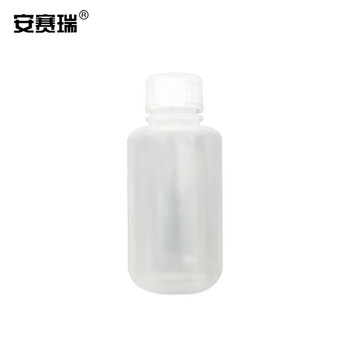 安赛瑞 塑料小口试剂瓶（5个装）实验室小口样品瓶PP透明塑料瓶灭菌瓶 30ml（包） 600711