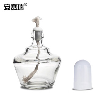 安赛瑞 玻璃酒精灯 实验室用酒精灯化学加热玻璃仪器 250ml（个） 600871