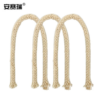 安赛瑞 酒精灯芯 化学实验室酒精灯芯棉灯芯灯线油灯芯 粗6mm 长15cm 20根装（包） 600872