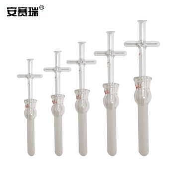 安赛瑞 玻璃匀浆器 实验室十字柄手动组织研磨器匀磨器玻璃实验器材 10ml（个） 600891