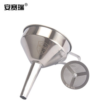 安赛瑞 锥形漏斗 不锈钢 13cm  （个） 26366