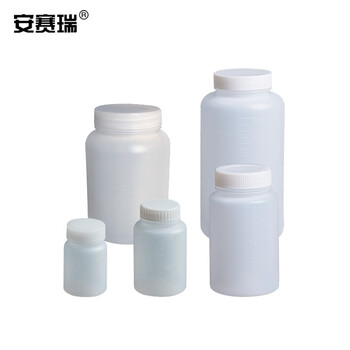 安赛瑞 塑料广口试剂瓶(5个)500ml(包) 600003