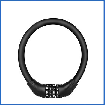 铮焱 便携式链条锁（四位密码） ZY-SL450