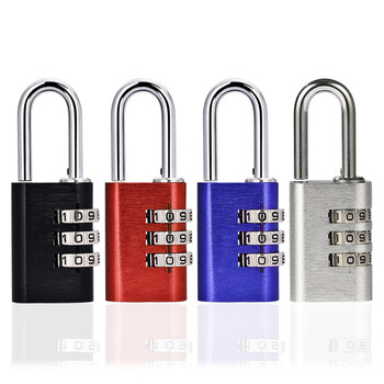 铮焱 铝合金密码锁（三位密码） ZY-AL213