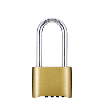 铮焱 黄铜底部密码锁（长梁） ZY-BCD950