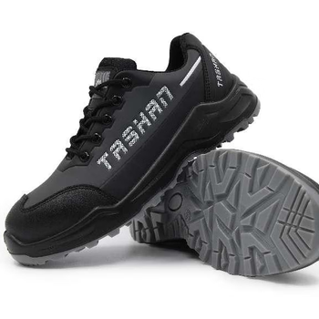 踏山 防砸防刺男女舒适减震透气防滑耐油耐酸碱劳保鞋 39 玄天