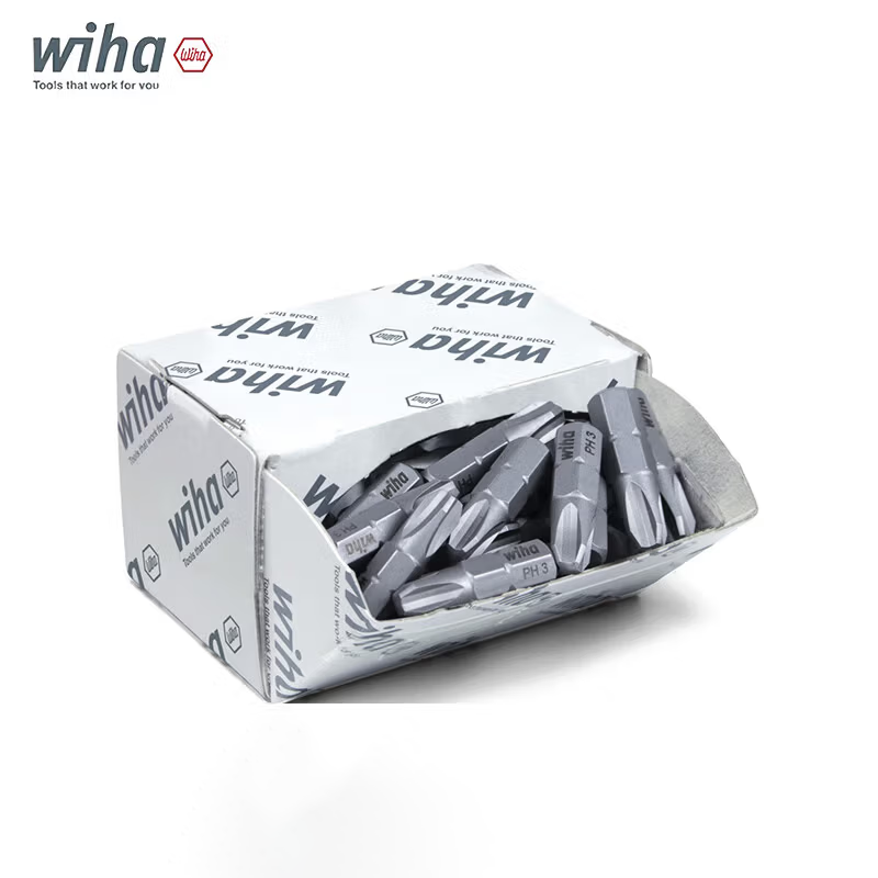 WIHA/威汉 盒装标准批头50只装 C6.3x25mm 08069