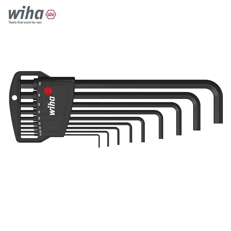 WIHA/威汉 Classic发黑球头英制内六角扳手8件套 06379