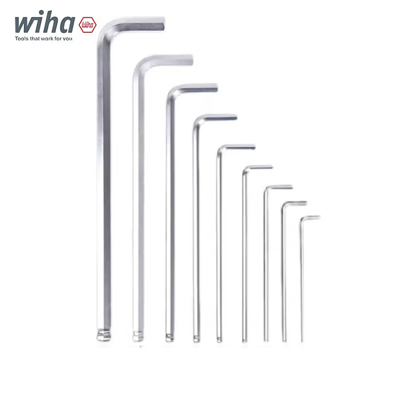 WIHA/威汉 ErgoStarMagicRing彩色球头内六角扳手9件套 43850