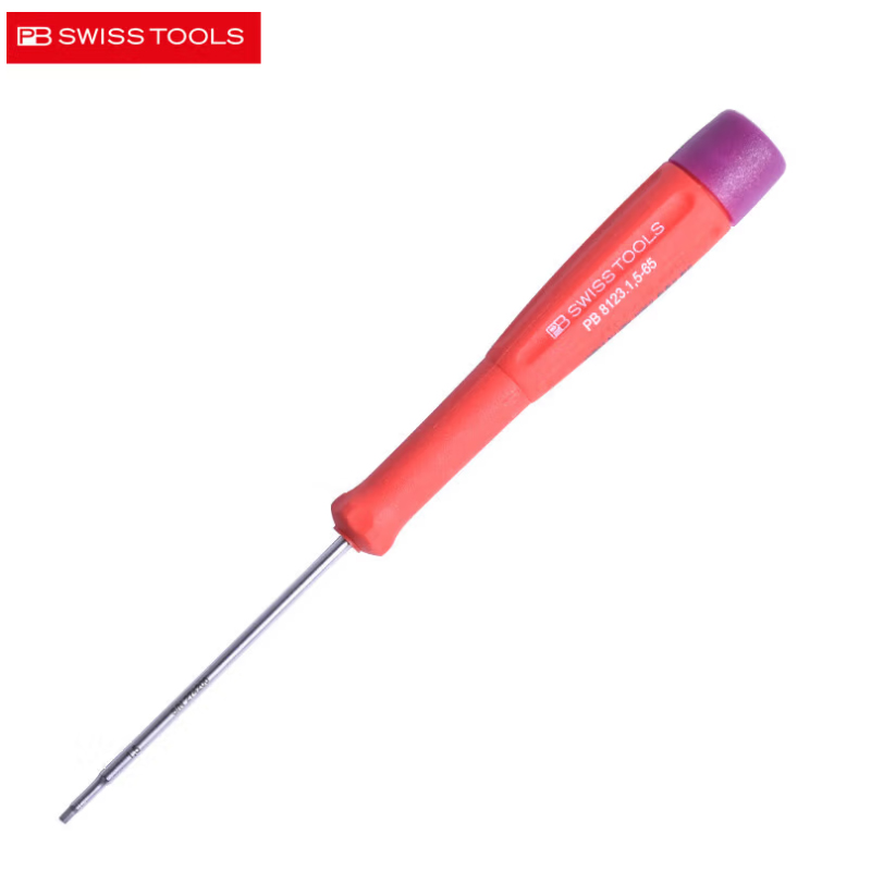 PB SWISS TOOLS/ 瑞铂 ESD双组份精密六角螺丝刀1.5×65 PB 8123.1,5-65 ESD