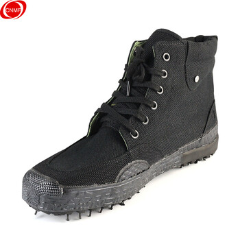 谋福 259作训鞋军训劳保解放胶鞋（黑色高帮作训鞋39码） 100005768535