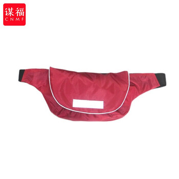 谋福 283 自动充气腰包救生衣大浮力轻便便携式成人钓鱼路亚海钓三秒自救器（自动救生衣 酒红色款 ） 100010207433