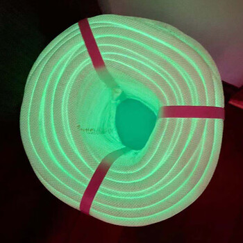 谋福 夜光导向绳牵引绳 夜光安全绳 探洞自发光应急逃生自救引导向绳【10mm(50米)】 100151945176