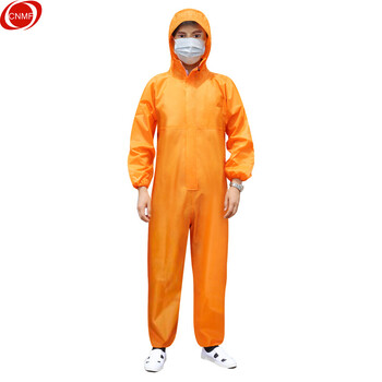 谋福 多功能连体防护服防尘服防雨服防雨防水劳保雨衣带帽工作服 粉末喷漆工业清洗 L-170 6530348