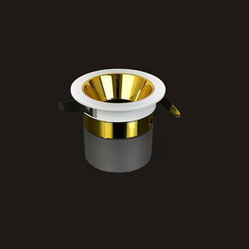 谋福 深藏防眩光cob射灯天花灯客厅洗墙灯嵌入式无主灯照明 C款深藏防眩20W-[95mm开孔]6000K 100025353961