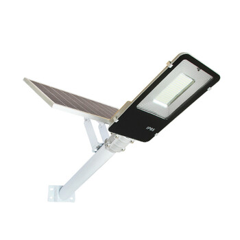 谋福 563太阳能路灯分体式 户外照明灯具庭院灯【S03100W(高配置+遥控定时+智能光控+常亮+装墙杆）】 100011831640