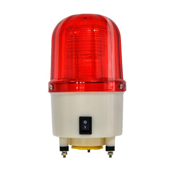 谋福 TGSG-150 工业声光报警灯 闪光指示灯户外防水车间施工警示（磁铁底座 电压：AC220V） 100161881594