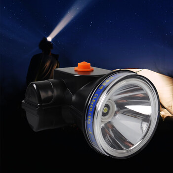 谋福 LED头灯强光远射锂电池可充电 便携防水应急强光灯超亮夜钓野外救援头戴式矿灯 100024443899